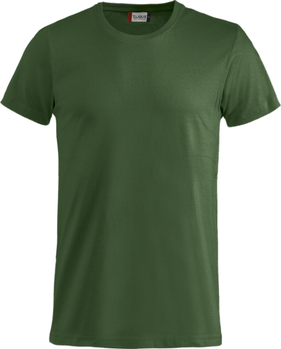 Clique - Jca Bomulds T-Shirt Børn - Flaskegrøn