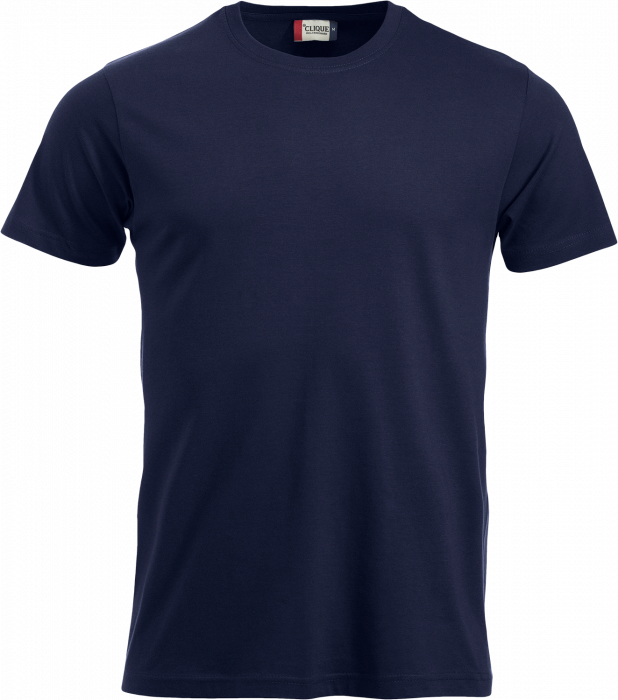 Clique - Jca Bomulds T-Shirt Herre - Dark Navy