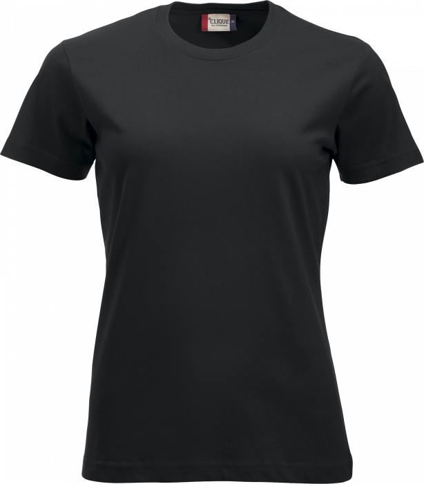 Clique - Jca Bomulds T-Shirt Dame - Sort